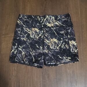 Constantly Varied Gear Marble Pattern Athletic Shorts